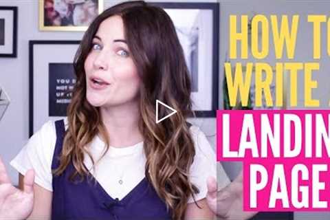 How to Write A Landing Page That Converts