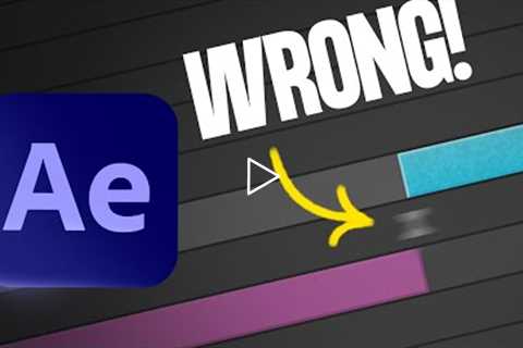 8 Things You Should STOP Doing in After Effects