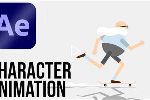 Character Animation In-Depth Tutorial in Adobe After Effects - After Effects Tutorial - No Plugins.