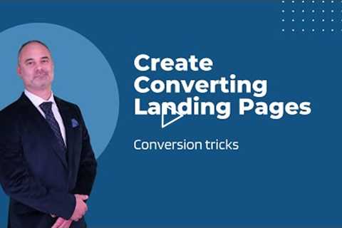 Free Lesson - 5 Landing Page Tricks to Improve Conversions