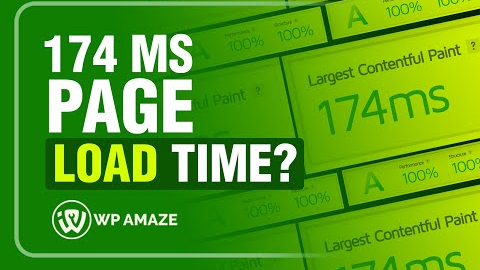 How to Speed Up your Wordpress website the right way. Go from 29.2 seconds to 174 ms  WP Amaze