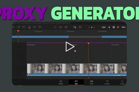 Blackmagic Proxy Generator DaVinci Resolve 18 Tutorial