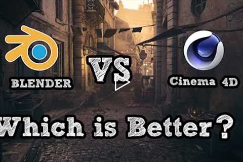 Cinema 4D or Blender which is better