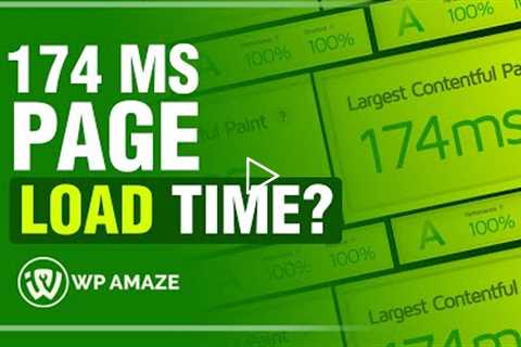 How to Speed Up your Wordpress website the right way. Go from 29.2 seconds to 174 ms  WP Amaze