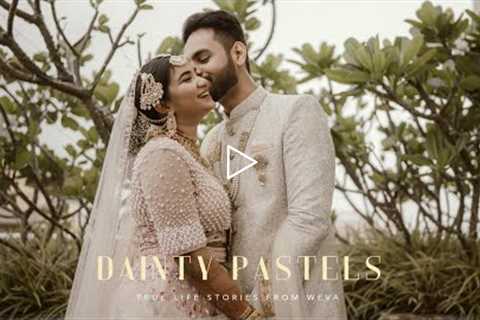 Dainty Pastels | Muslim Wedding Highlights of Lamha & Remshed | True Life Stories from Weva