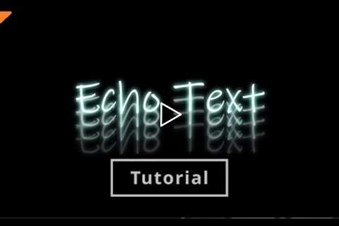 Echo Text Effect | Davinci Resolve 18 | Tutorial