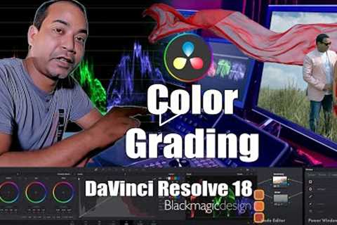 DaVinci Resolve 18 Color Grading Tutorial for beginners Bangla By Photo Vision  ( EP-03)