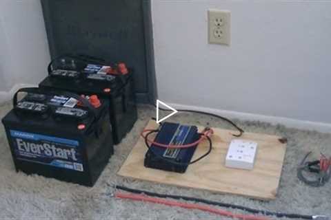 How to hook up Solar Panels (with battery bank) - simple 'detailed' instructions - DIY solar system