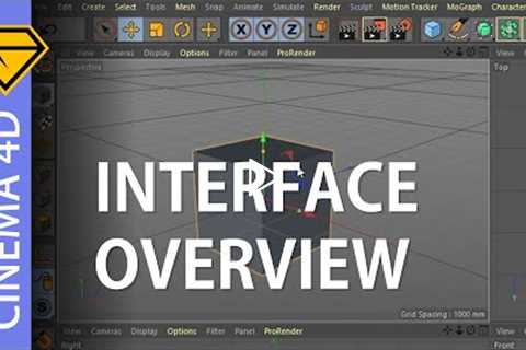 Interface Presentation And Overview | Cinema 4D Tutorial