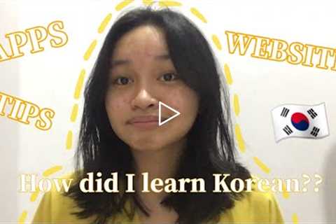 How did I learn Korean??🇰🇷 || free resources + tips