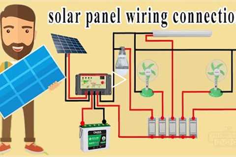 solar panel wiring connection in house wiring diagram