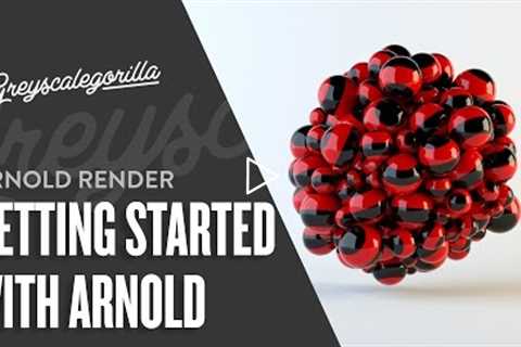 Getting Started With Arnold For Cinema 4D