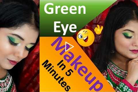 Green Eye Makeup || Eye Makeup Video Tutorial #makeup #tutorial #makeupvideo