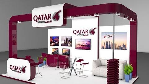 Cinema 4d Modeling Tutorial - Exhibition Stand | Cinema 4D Tutorial | C4D Tutorial