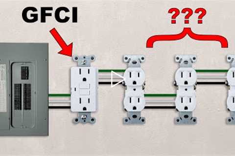 How to Wire a GFCI Outlet - What's Line vs Load? - Electrical Wiring 101