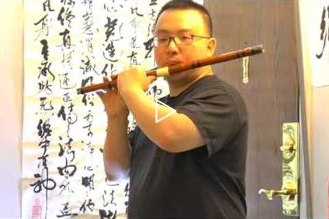 G key (alto) Dizi - Review and Amazing Demonstration (Chinese Flute)