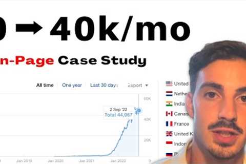 From 0 to 45k/mo Traffic | On-Page SEO Case Study (Surfer SEO)