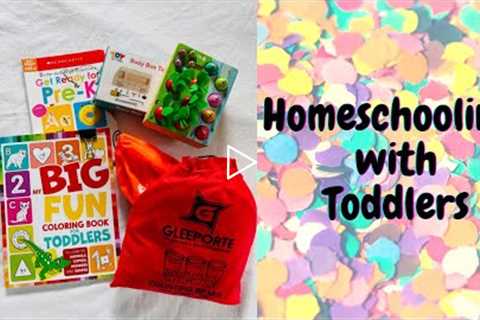 Homeschooling with Toddlers || Activities-Ideas-Thoughts ||