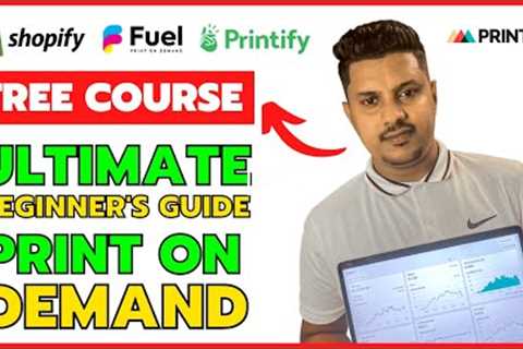 Print On Demand 2022 | Free Print on Demand Course | Full Tutorial for Beginners