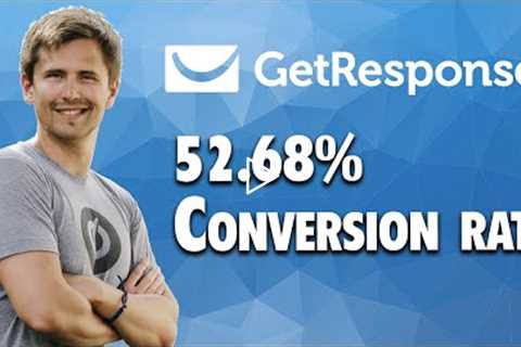 GetResponse: How to Create a Landing Page From Scratch (52.68% Conversion Rate)