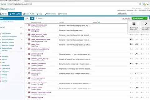 Migrate web analytics with Tealium