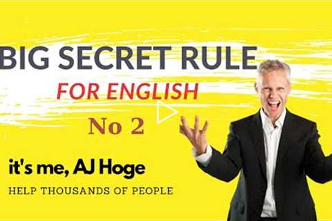 [2] The Big Secret rule of Learning English EFFORTLESS ENGLISH - Rule 2: Don't Study Grammar Rules