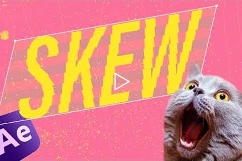 Why are After Effects artists freaking out about Skew? | Insane new time-saving tool