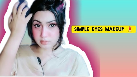 Simple Eyes Makeup Look tutorial || Simple Makeup Look||Eye Makeup