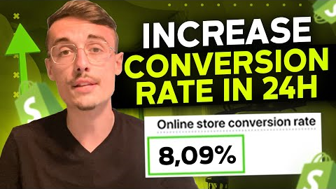 How To Increase Conversion Rate On Shopify (In JUST 24H!)