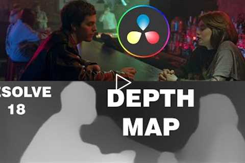 Davinci Resolve 18 how to use  Depth Map Tutorial