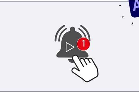 MOTION GRAPHICS: Notification Icon Animation in After Effects Tutorials