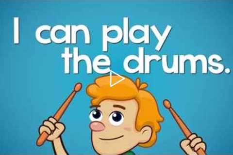 Can You Play The Drums | Learn Body Parts