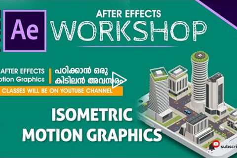 After Effects Tutorial-Isometric Motion Graphics Animation