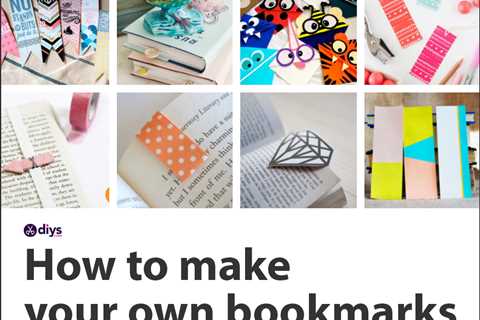 30 Different Ways to Create Your Own Bookmarks