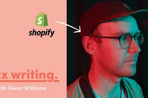 What is UX Writing – with freelance writer Owen Williams