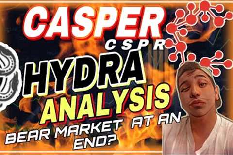 CASPER #CSPR AND #HYDRA ANALYSIS - BEAR MARKET AT AN END?