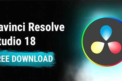 [|]Davinci Resolve 18 / Davinci 18 Download / Davinci Resolve 18 Tutorial / Free Download