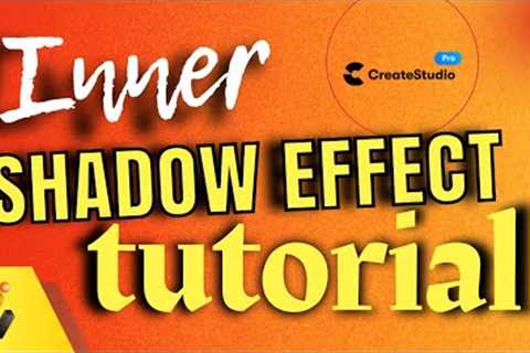 How To Use Inner Shadow Effect [Create Studio Pro]