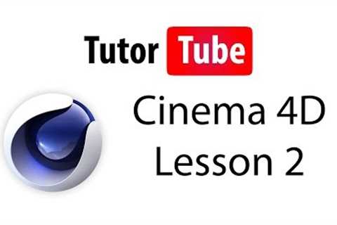 Cinema 4D Tutorial - Lesson 2 - Extrude