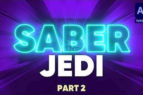 How to Use SABER in After Effects - Part 2 - Tutorial - FREE PLUG-IN