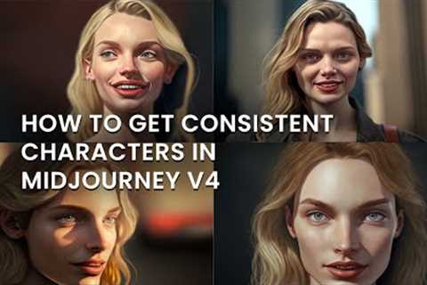 ⭐Exclusive Tutorial⭐ How to get Consistent Characters in Midjourney V 4 | By @LearnwithTridib