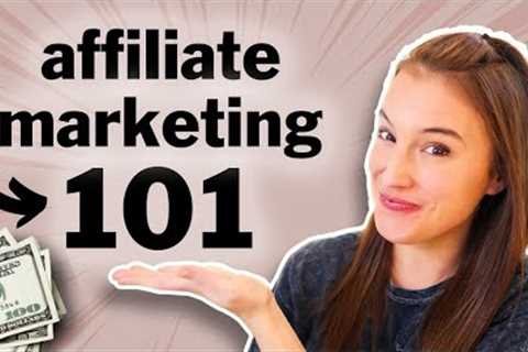 AFFILIATE MARKETING FOR BEGINNERS 💰 (Everything you need to know to earn money online)