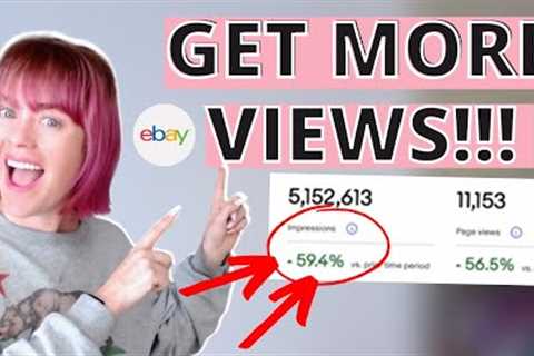 59% INCREASE BY DOING THIS ONE THING ON EBAY!! In Sales And impressions Traffic