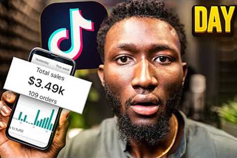 I Tried TikTok Dropshipping for 24 hours (Insane Strategy)