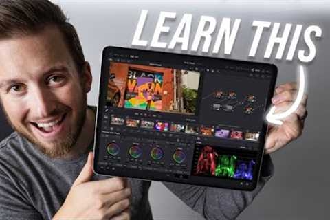 How To Use DaVinci Resolve For iPad For Beginners!