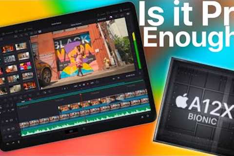 DaVinci Resolve on iPad: Is it a REAL Pro Now?