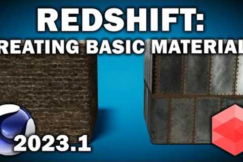 Cinema 4d 2023.1: Redshift Creating Materials From Online Textures