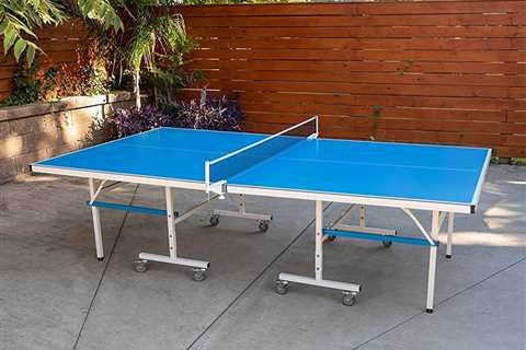 The 8 Best Ping Pong Tables for Your Home Game Room