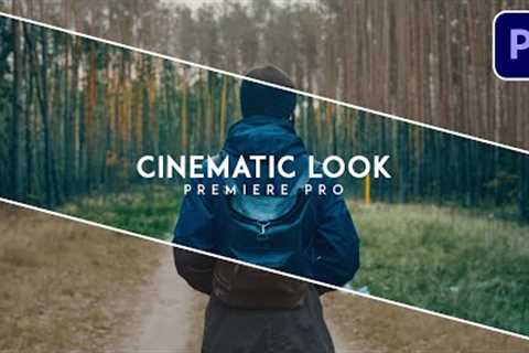 Cinematic Look Premiere Pro - Color Grading Tutorial