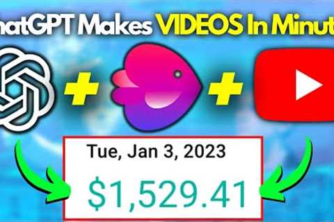 Using ChatGPT Make YouTube Videos In Minutes ($20,000 FACELESS METHOD) Make Money with ChatGPT